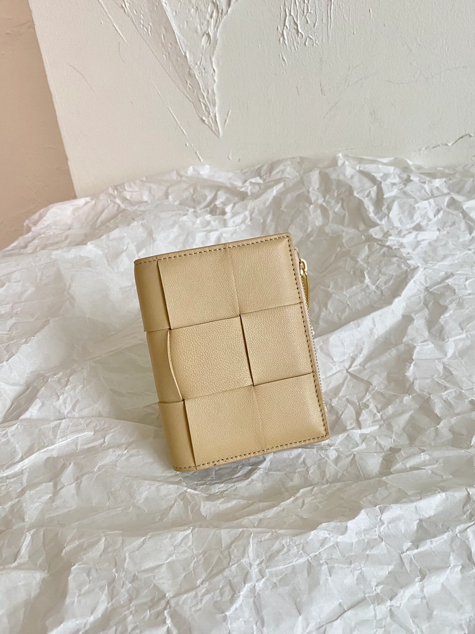 BV-bv大格子 短夹钱包 11.5×9×1cm