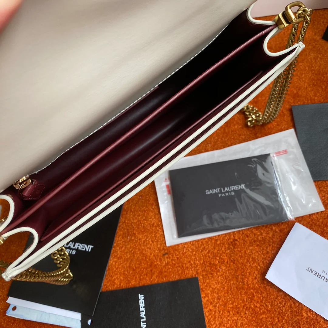 Сумка-конверт YSL Cassandra из плетеной ткани - 4 шт.