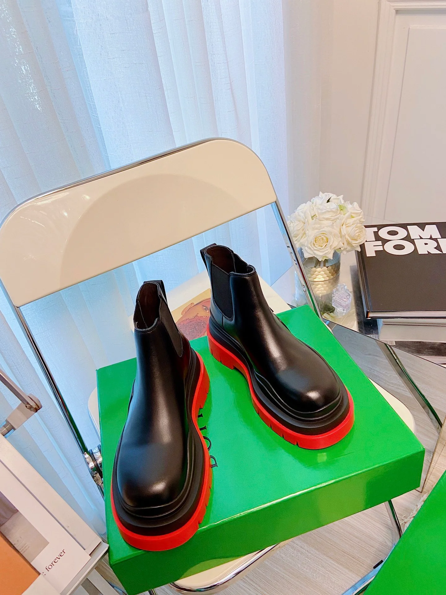 Обувь BV - BV - красная подошва - ботильоны на платформе