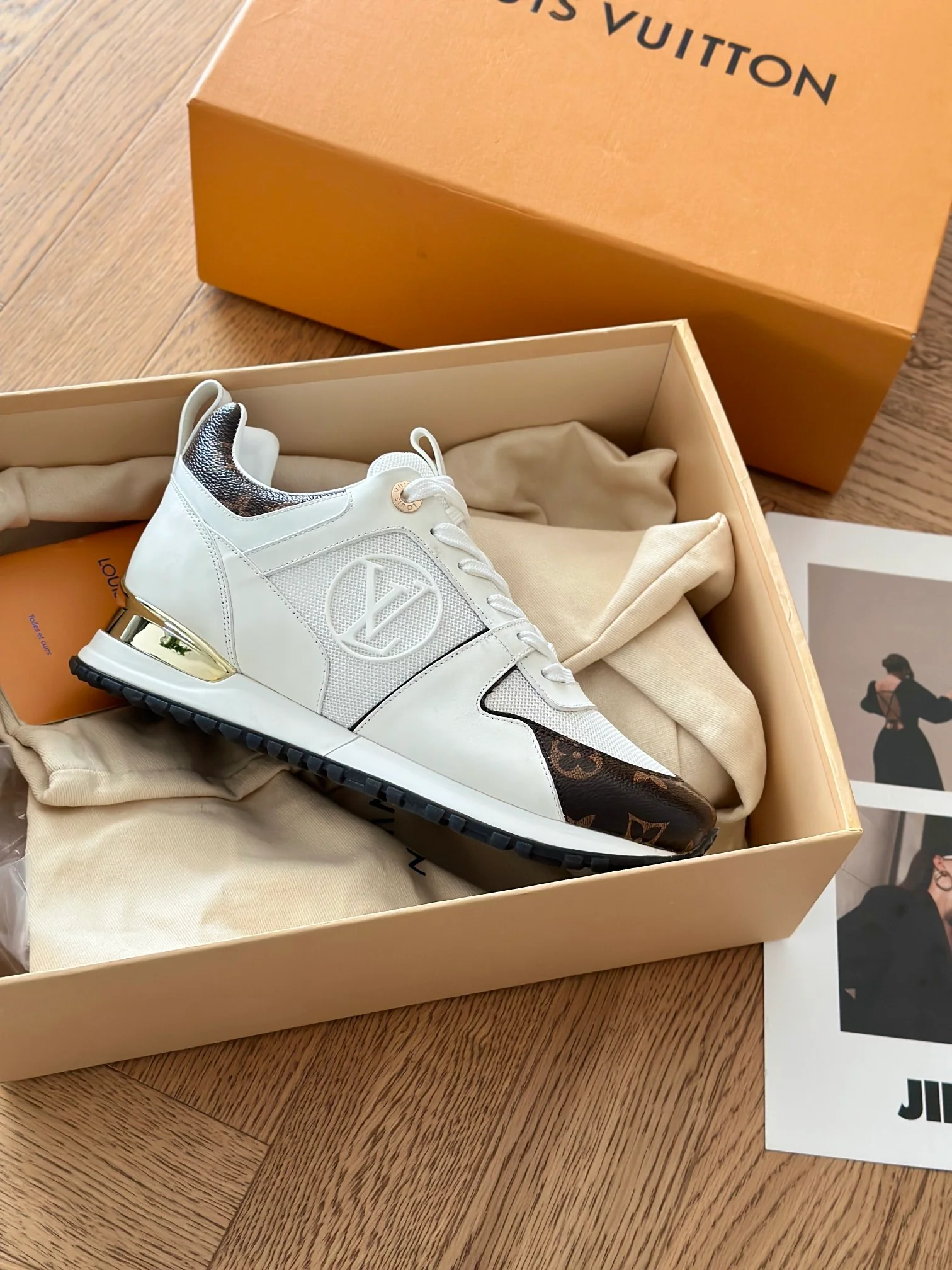 Кроссовки LV Runaway - серия Milk Tea Brown - модель 2