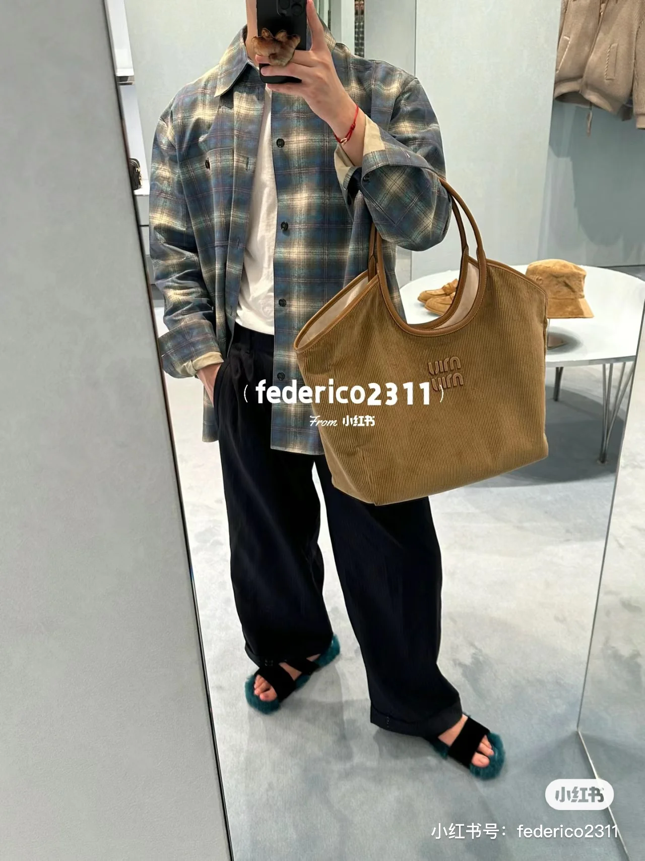 Сумка-тоут Miu Miu Ivy - Фото на фото - 1