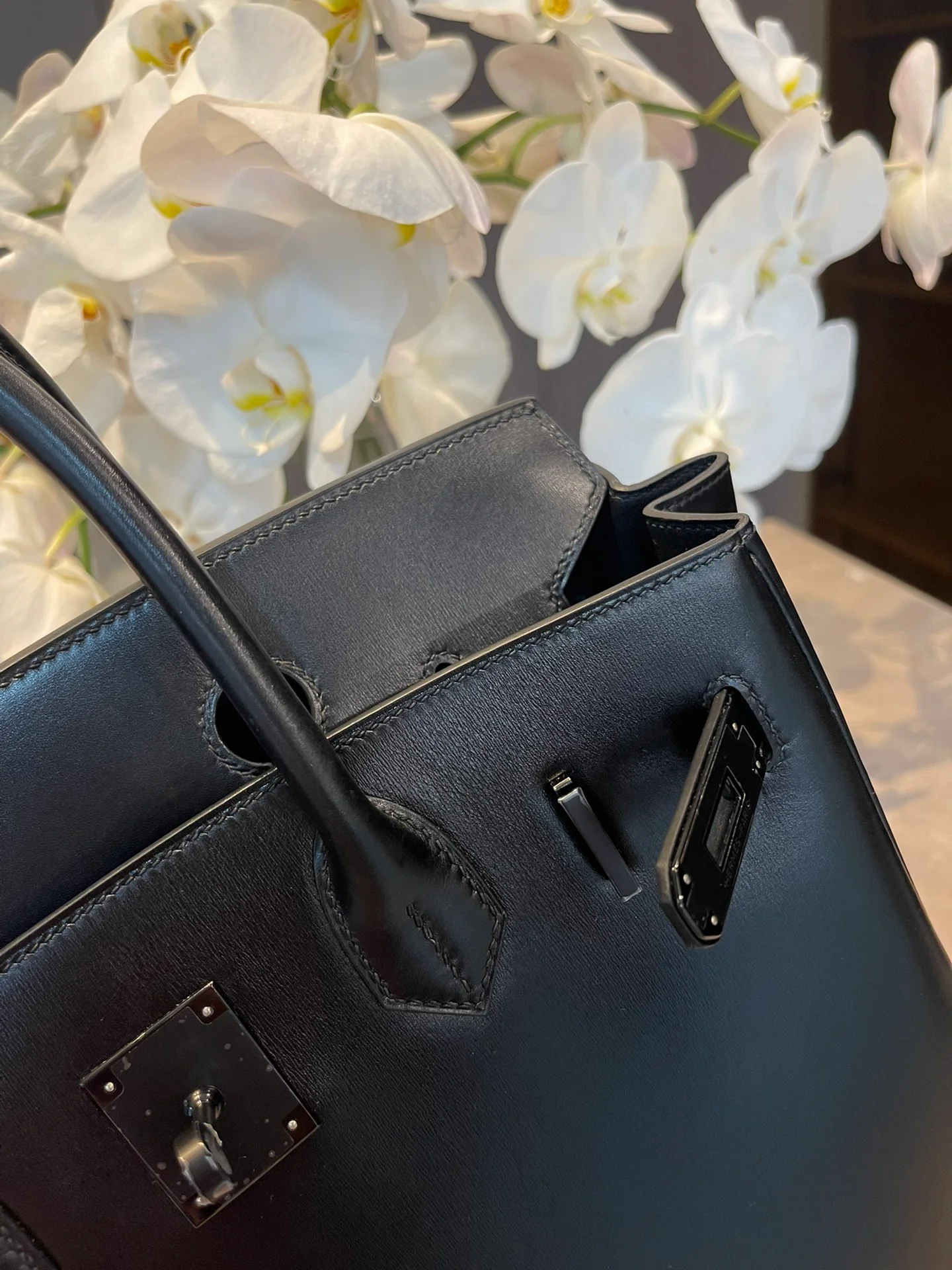 Сумка Hermes Birkin 30 Box Black