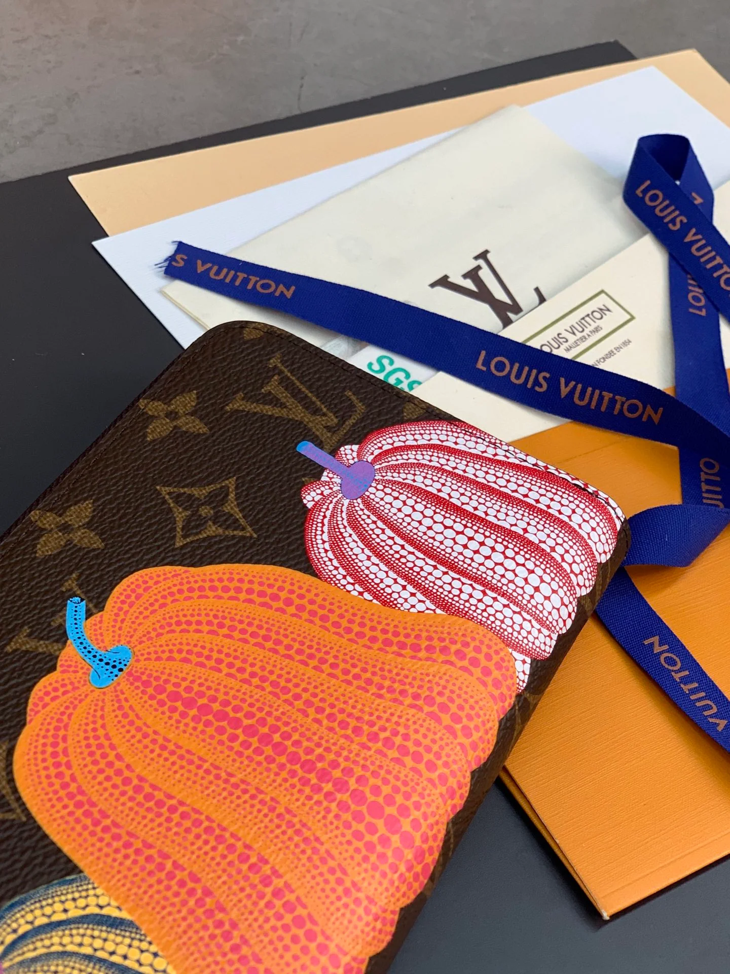 LV-m60017-Pumpkin lv-x-yk Большой кошелек