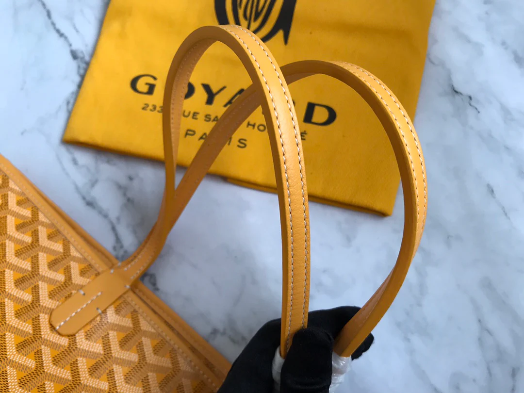Маленькая сумка-тоут Goyard на молнии - белая - 1 шт.