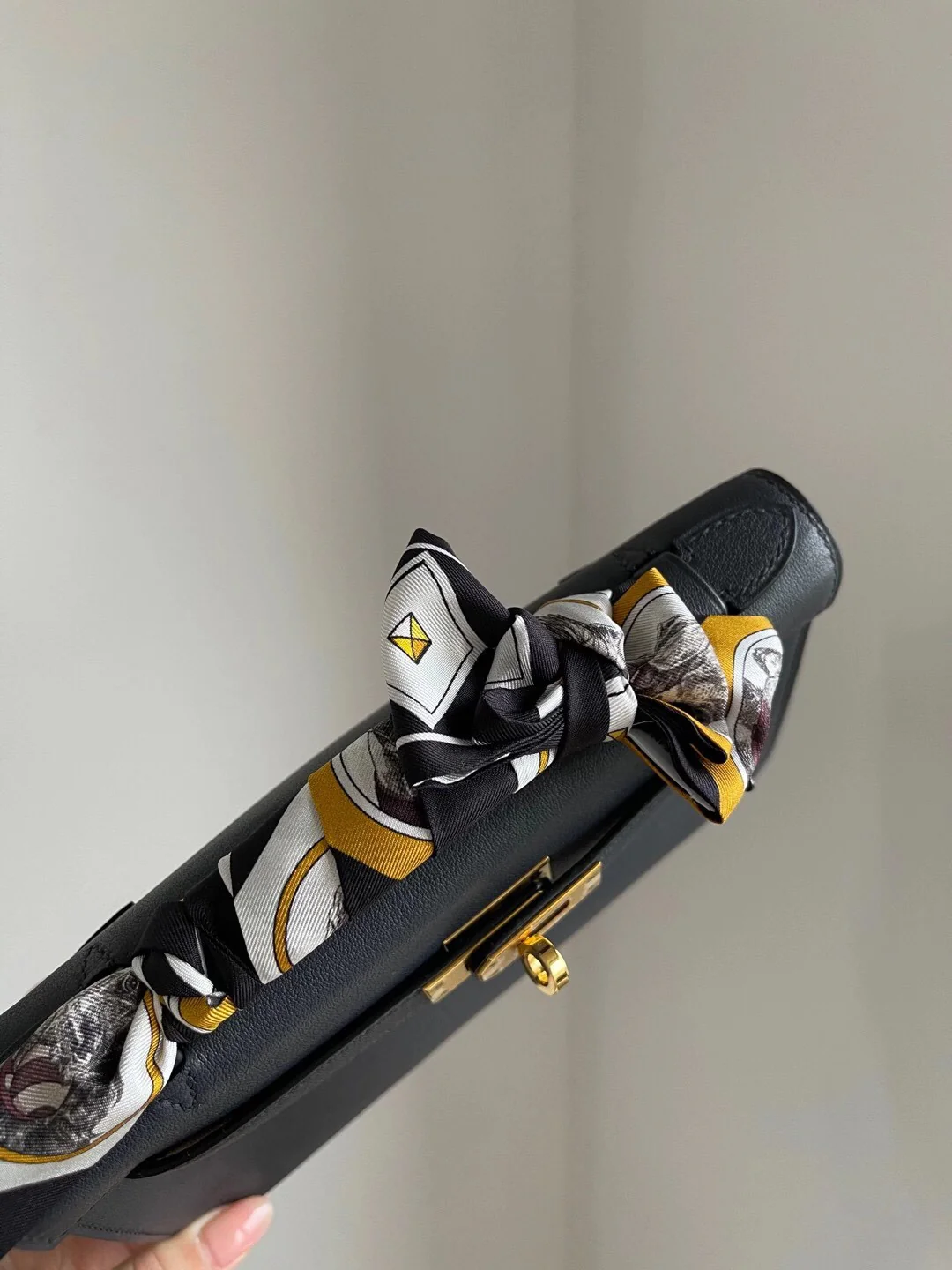 Hermes Mini Kelly 1st Generation Swift Midnight Blue with Gold Buckle