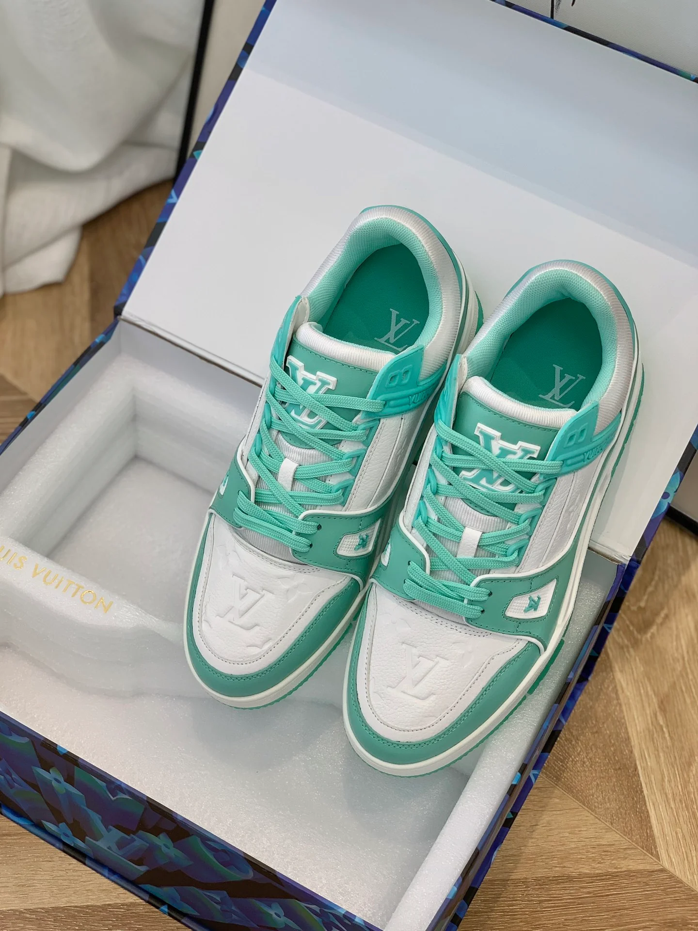 Кроссовки LV Trainer Series - Унисекс - Лейк-Грин