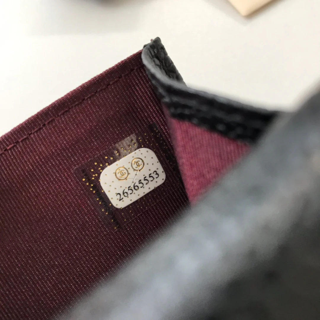 Однослойный держатель для карт Chanel Classic CF - 4