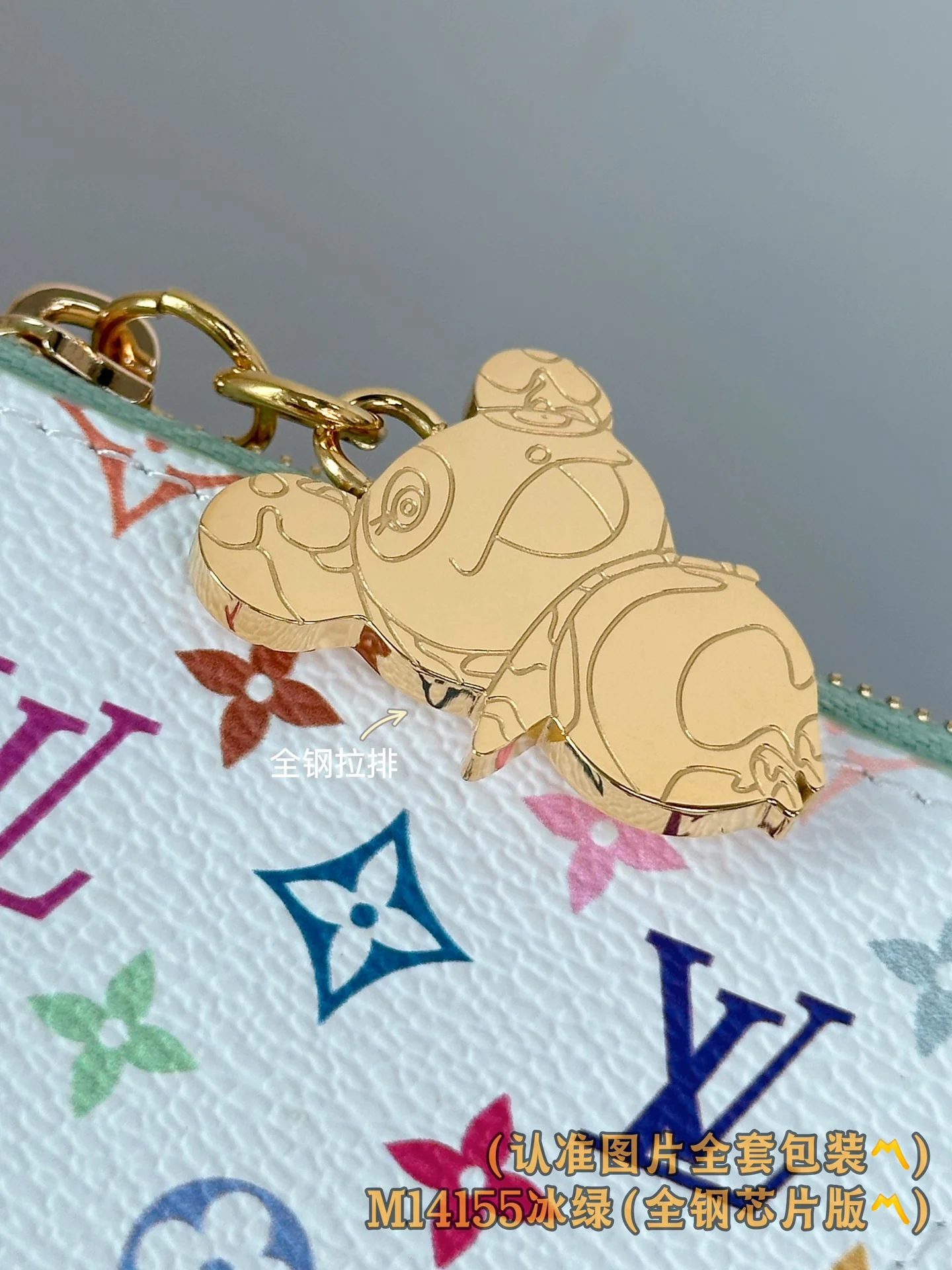 Держатель для визитных карточек LV-m14155-tm-romy - Ледяной зеленый