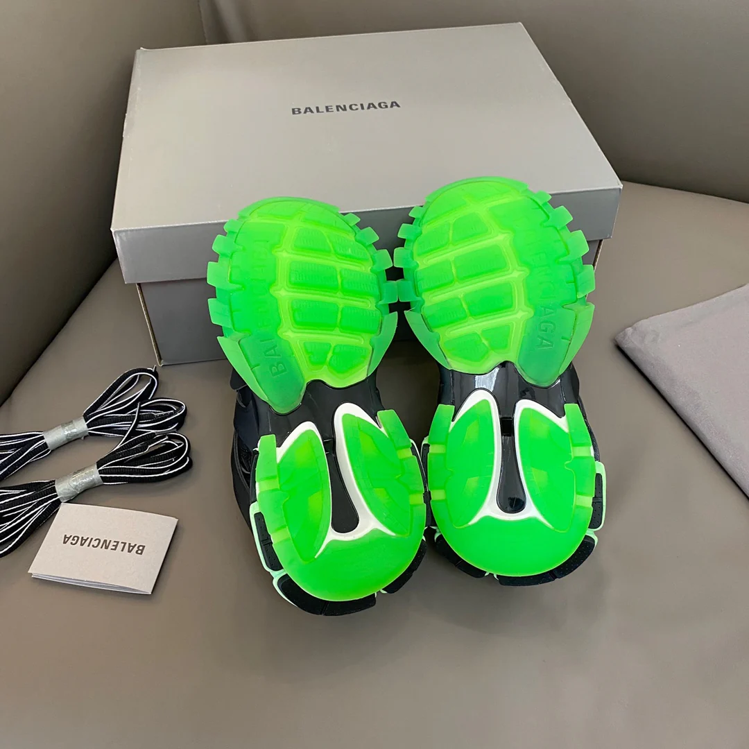 Массивные кроссовки Balenciaga - унисекс - 4