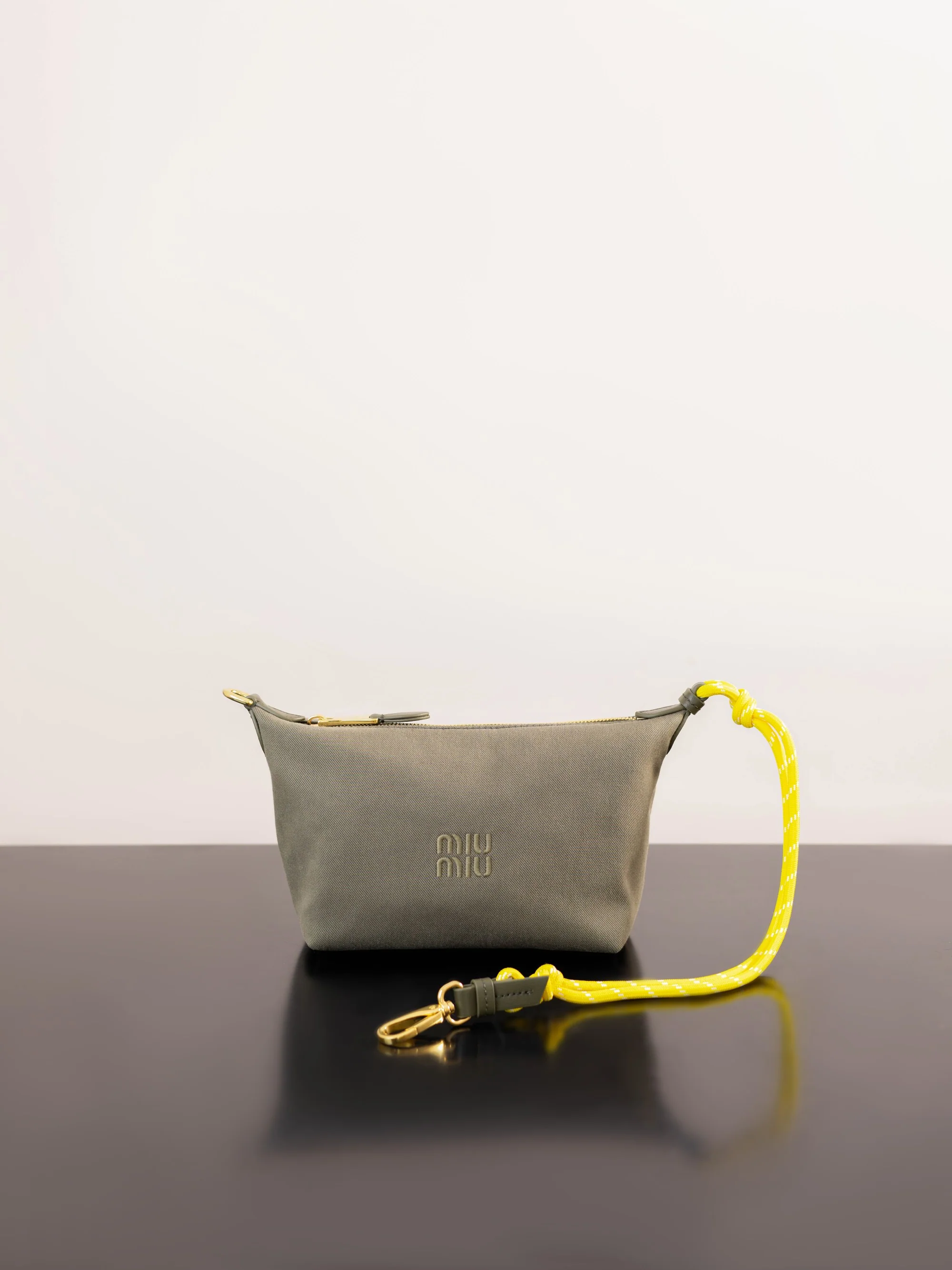 Сумка для бенто Miu Miu-5ne841m650 - оливково-зеленая