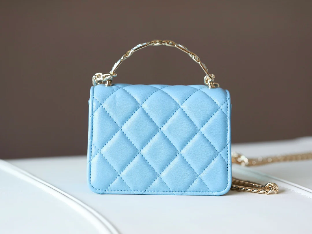 Chanel - в стиле Чжао Луси - Маленькая сумка через плечо - 4