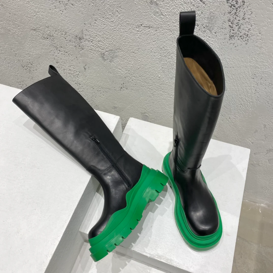 Высокие сапоги на молнии BV-22ss - Размеры 35-39-34-40-42 (можно заказать индивидуально) - 1 шт.