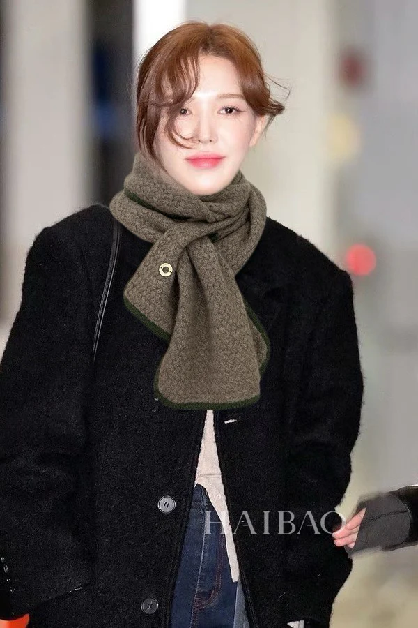 Шарф крестообразной вязки Loro Piana 2024 — 25-125