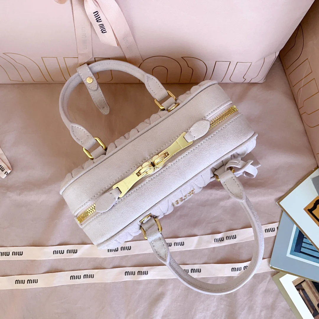 Сумка для боулинга Miu Miu-5bb142, розовая nk4