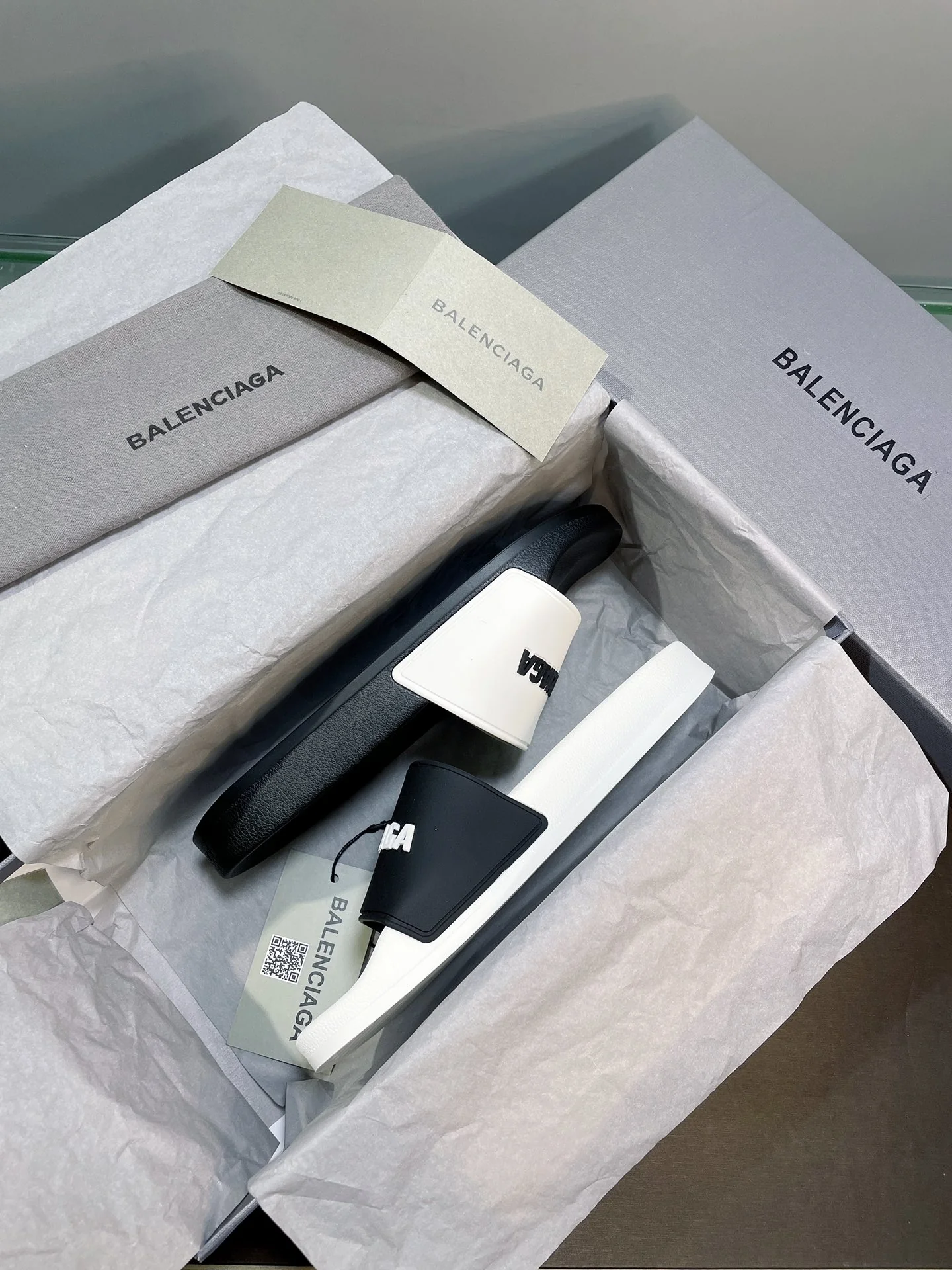 Balenciaga - Новая модель 2022 года - Тапочки с эффектом памяти и улучшенной упругостью - 8