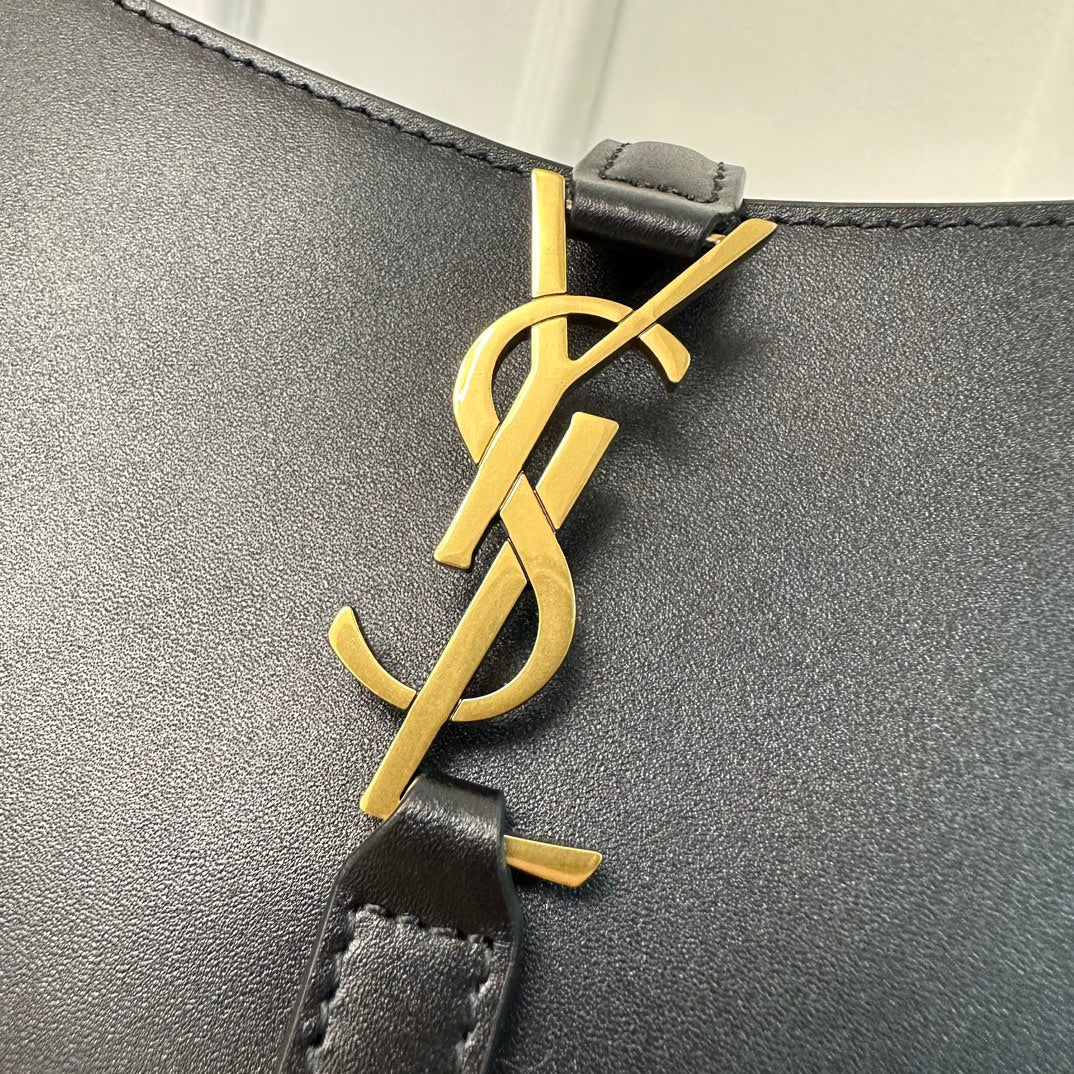 Кожаная сумка через плечо YSL Le 5a 7 - Мини - Черная