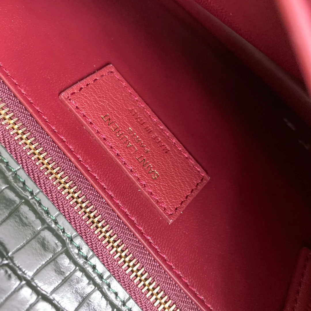 Сумка-конверт YSL Cassandra с крокодиловым принтом - 2 шт.