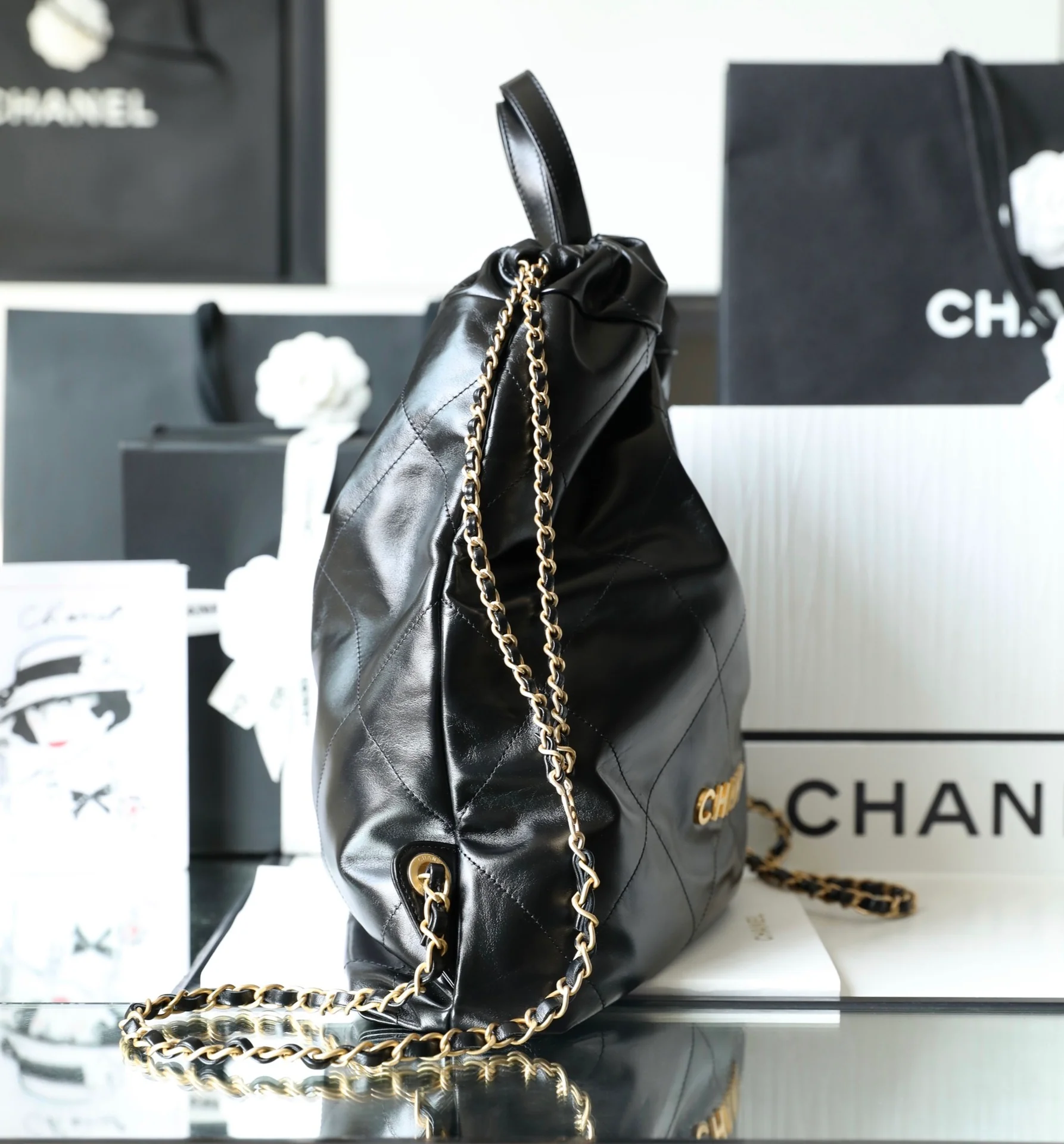 Рюкзак Chanel из телячьей кожи