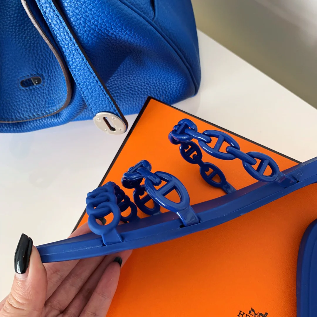 Hermes - Туфли с цепочкой в ??виде свиного носа - 3 шт.