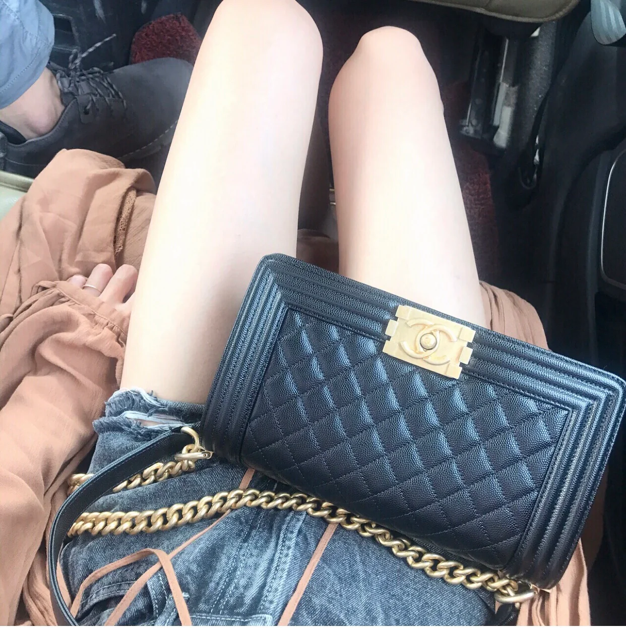 Chanel Le Boy Crystal Edition, узор 