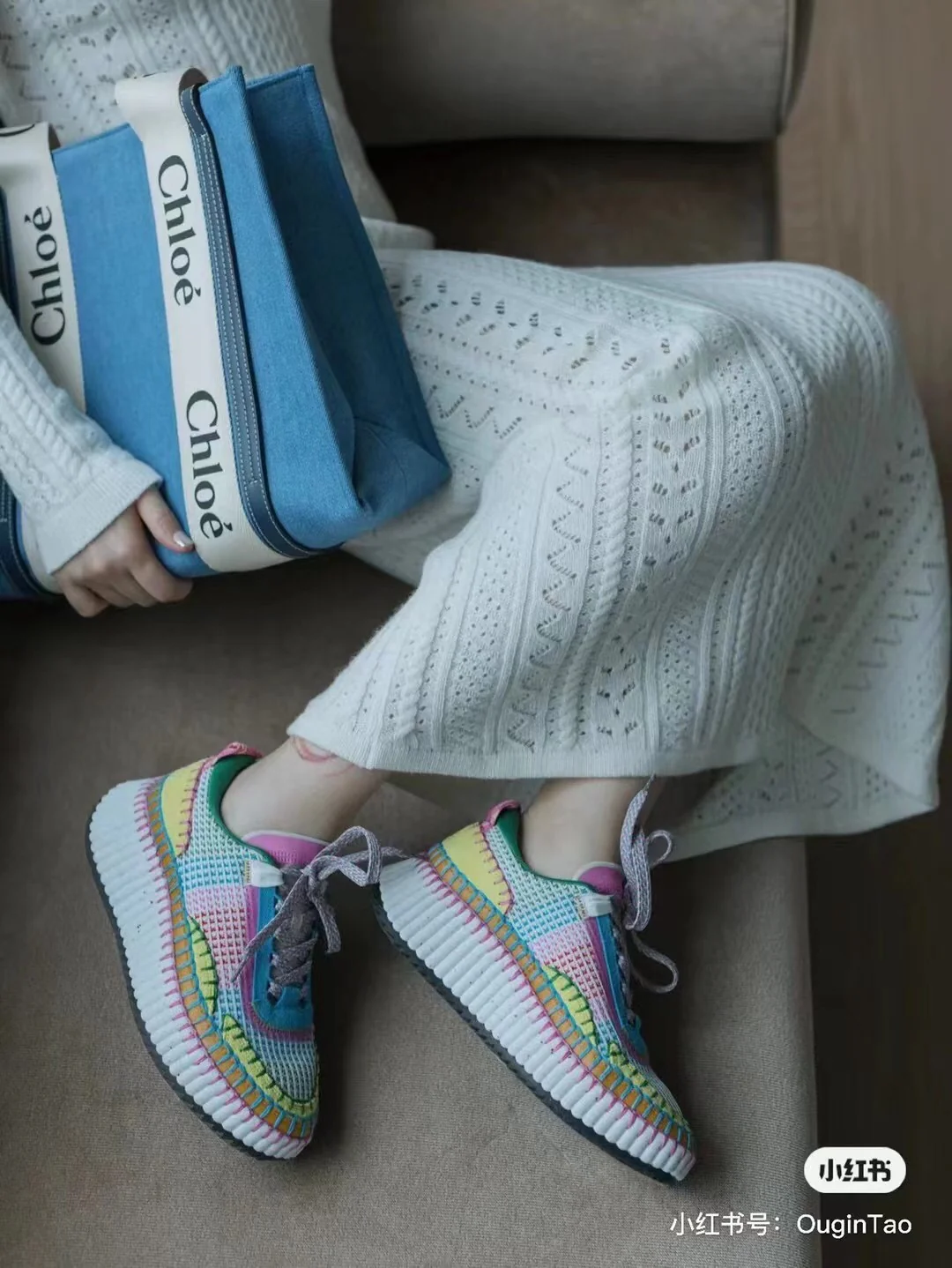 Повседневные туфли Chloe Rainbow