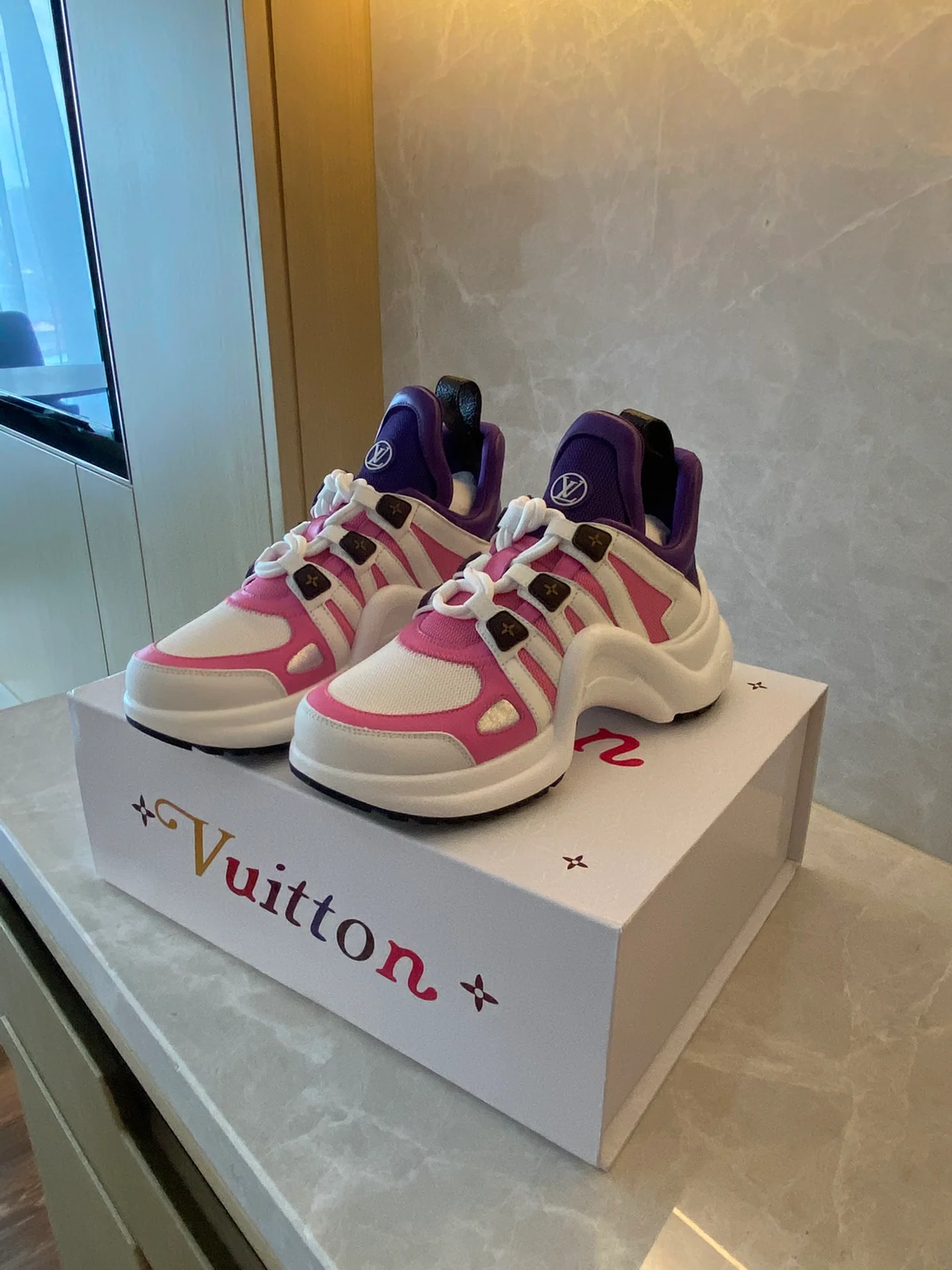 Обувь LV - кроссовки LV Trainer - 8