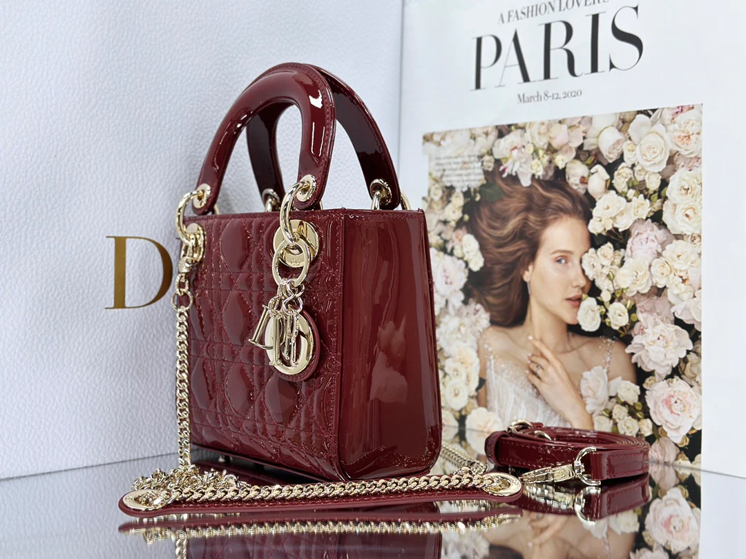 Мини-коллекция Dior Lady Collection - Лакированный красный