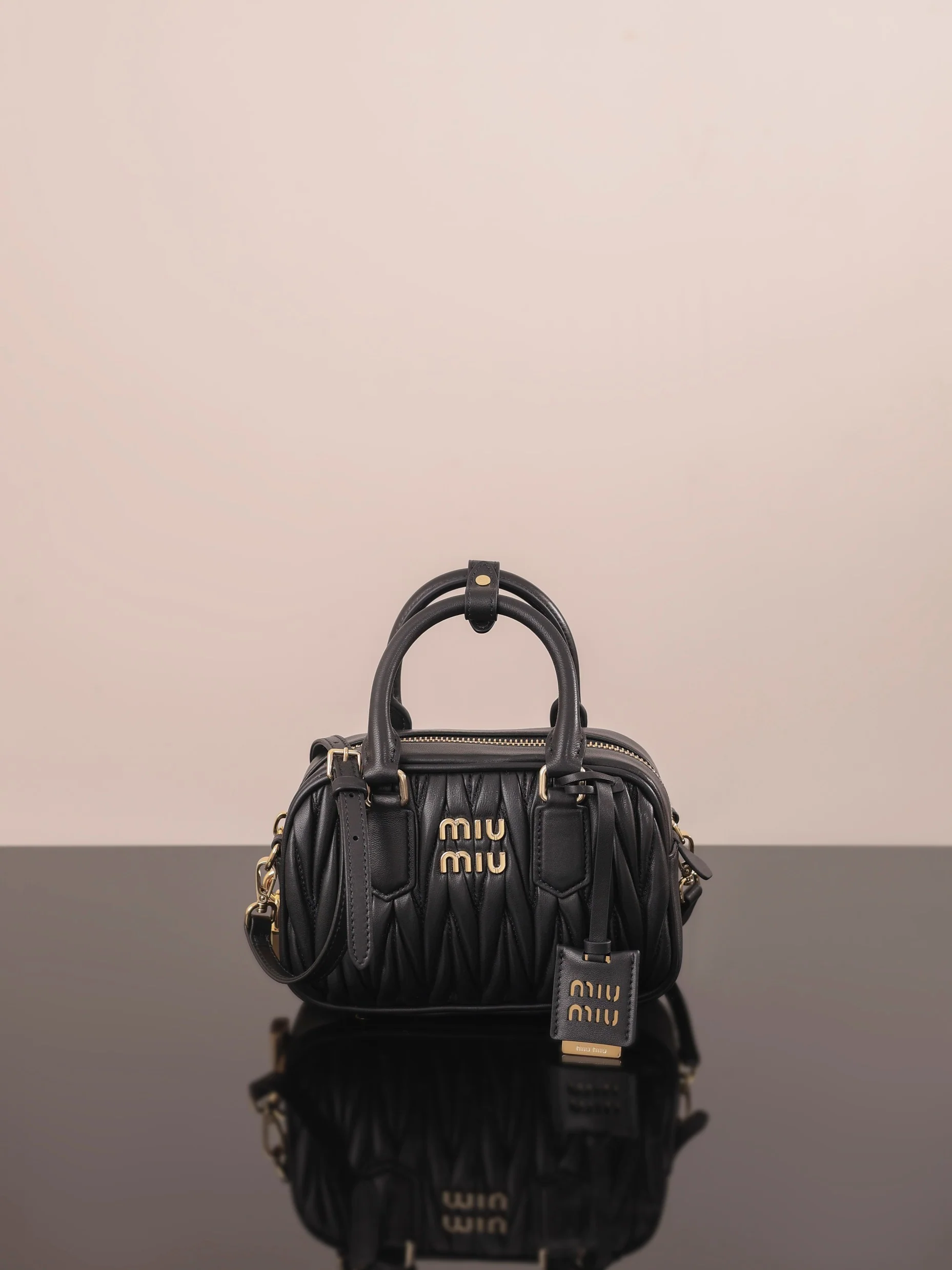 Miu Miu-5bb142m1200-??????-??????-Черный