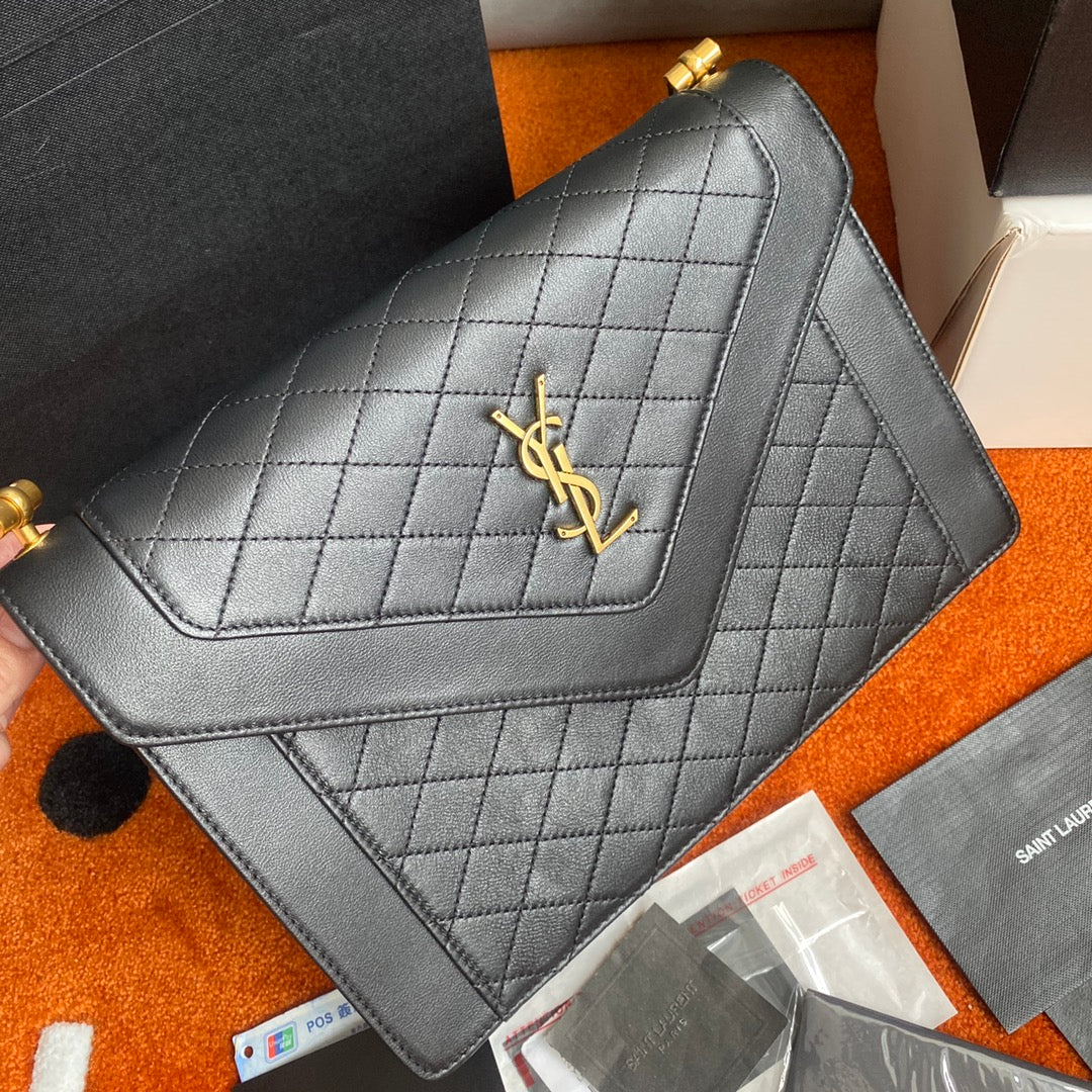 Большая сумка-конверт из овечьей кожи YSL-gaby - 1 шт.