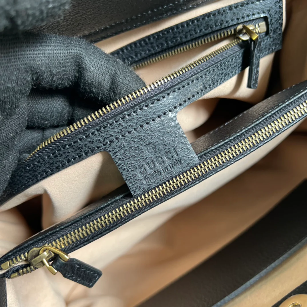 Сумка Gucci из бамбука - Большая сумка-тоут - 35x30x12-1