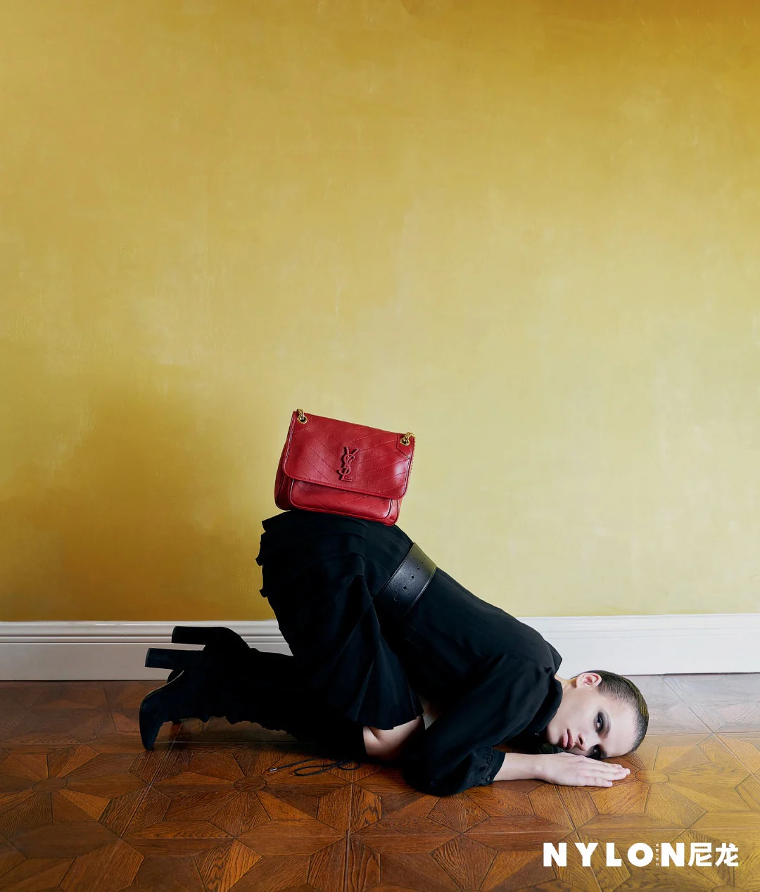 YSL-niki-Red Outfit Sharing