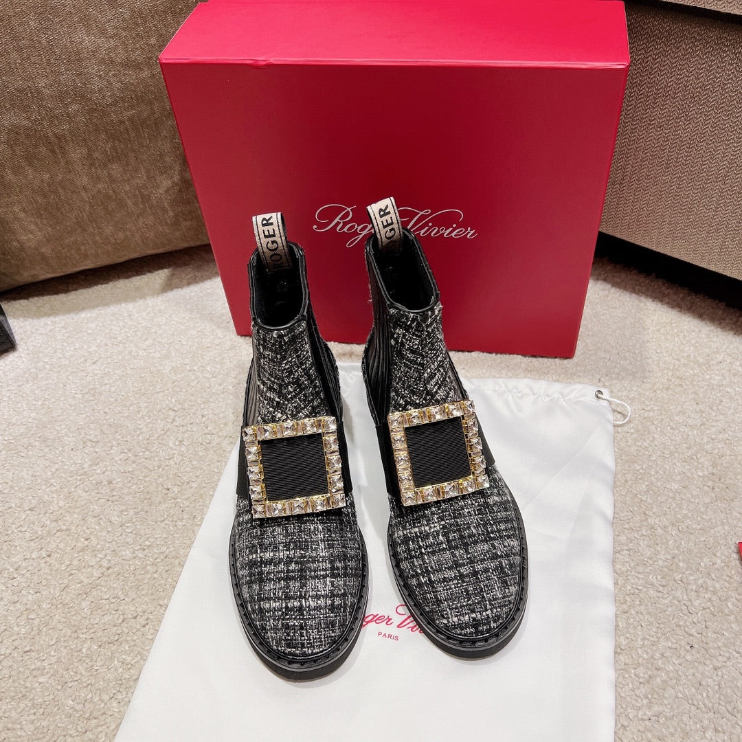 Официальный сайт RV2021, классическая осенне-зимняя серия, ботильоны.