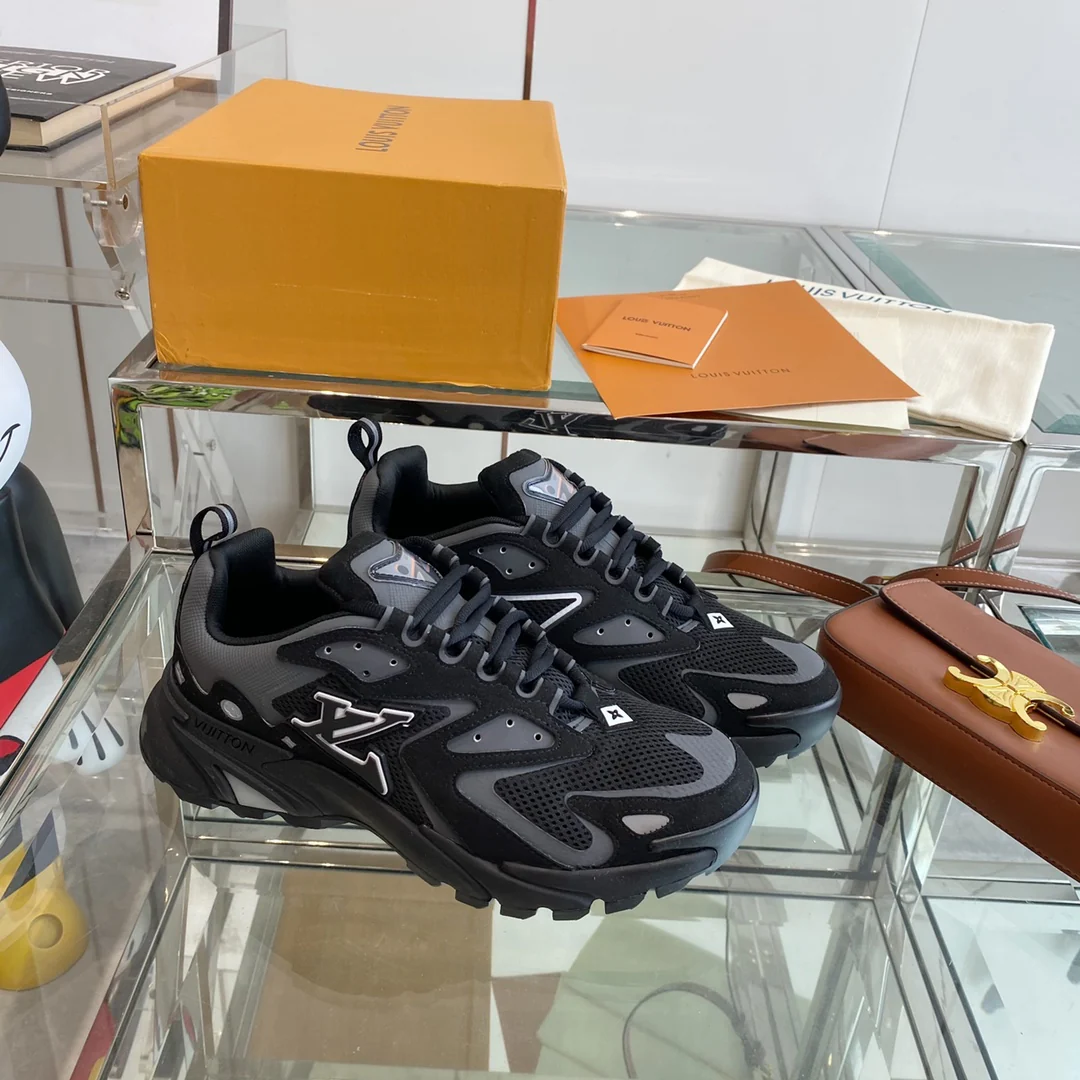 Кроссовки LV Runner Tatic - черные
