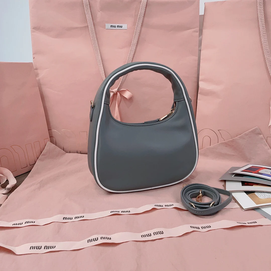 Сумка Miu Miu 5bc125 miuwander - сине-серый