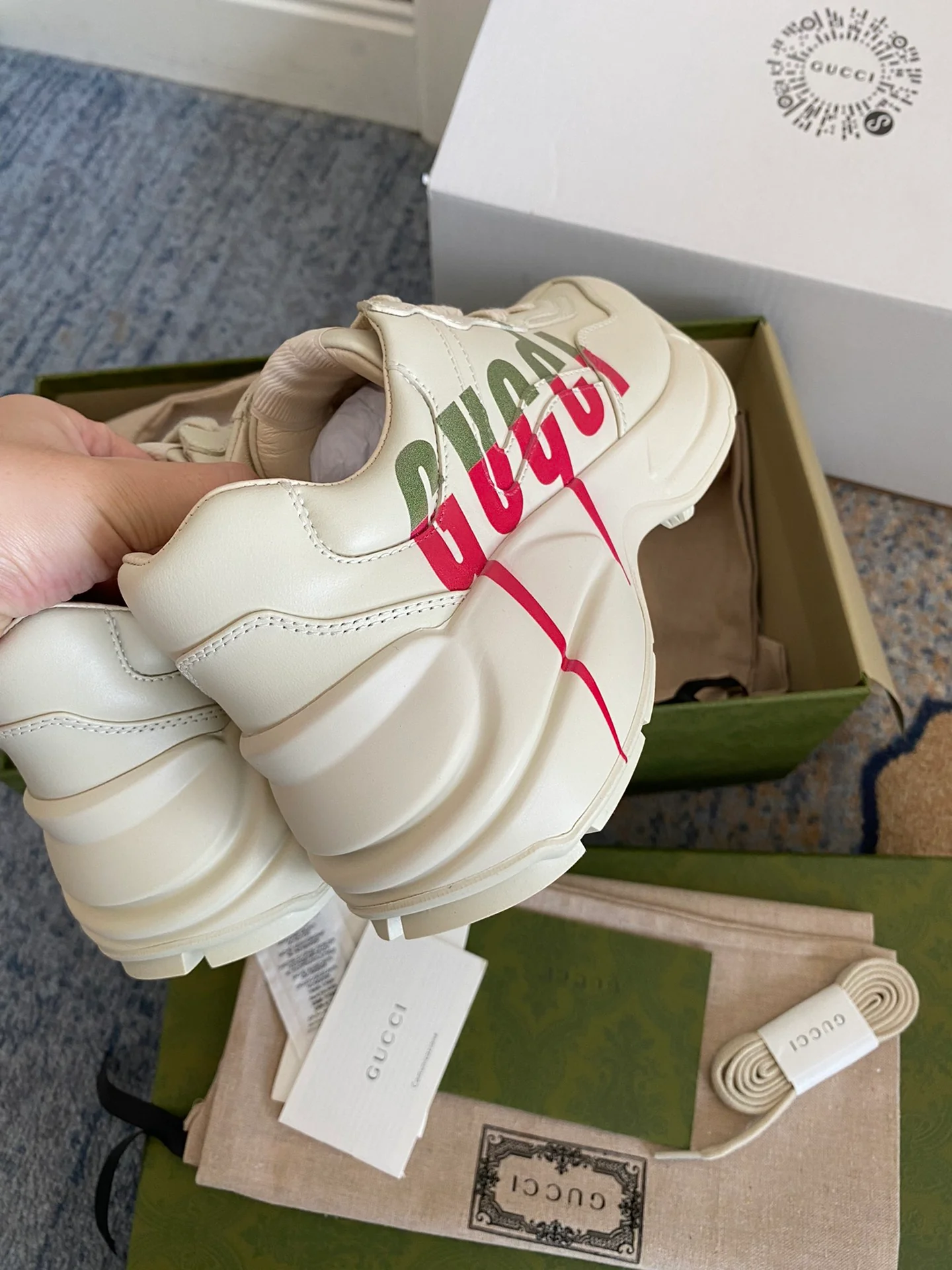 Gucci - Массивные туфли - 15