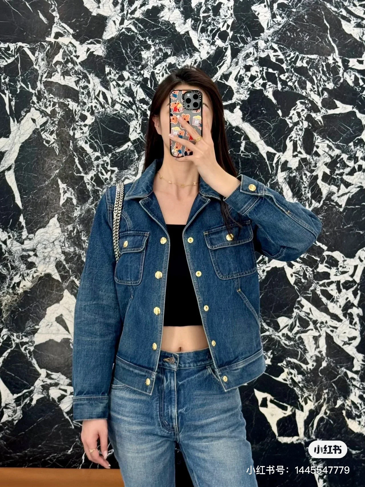 Классическая джинсовая куртка Celine 2404