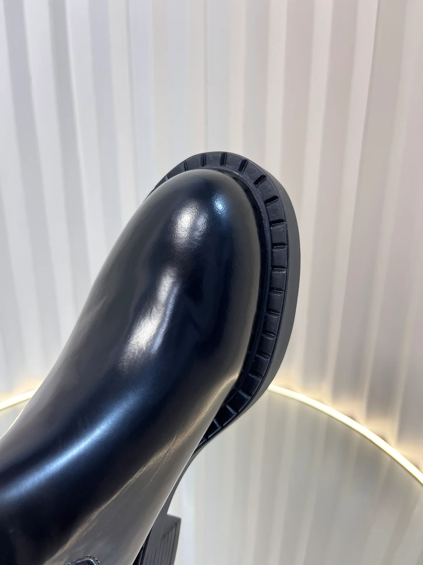 Ботильоны на платформе Prada 2024 - Черные - 1