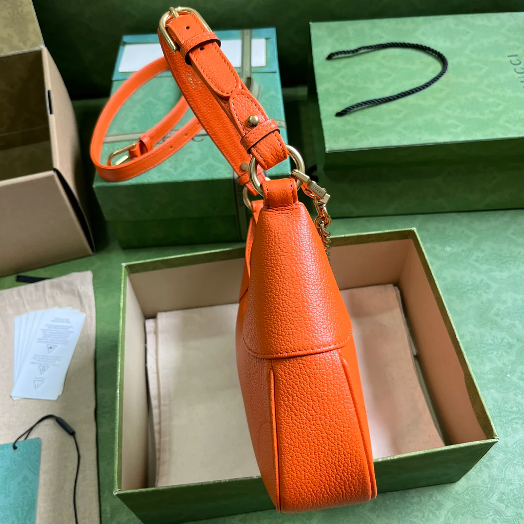 Сумка подмышки Gucci Cosmogonie series - оранжевая