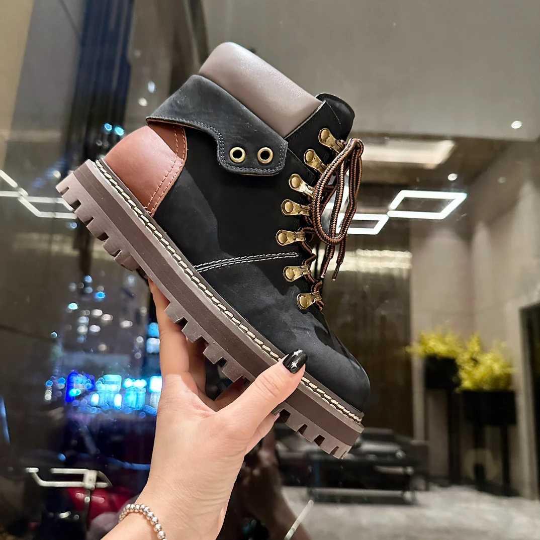 Новинка 2023 года от Chloe - Ботинки Dr. Martens - Ботильоны - Черные