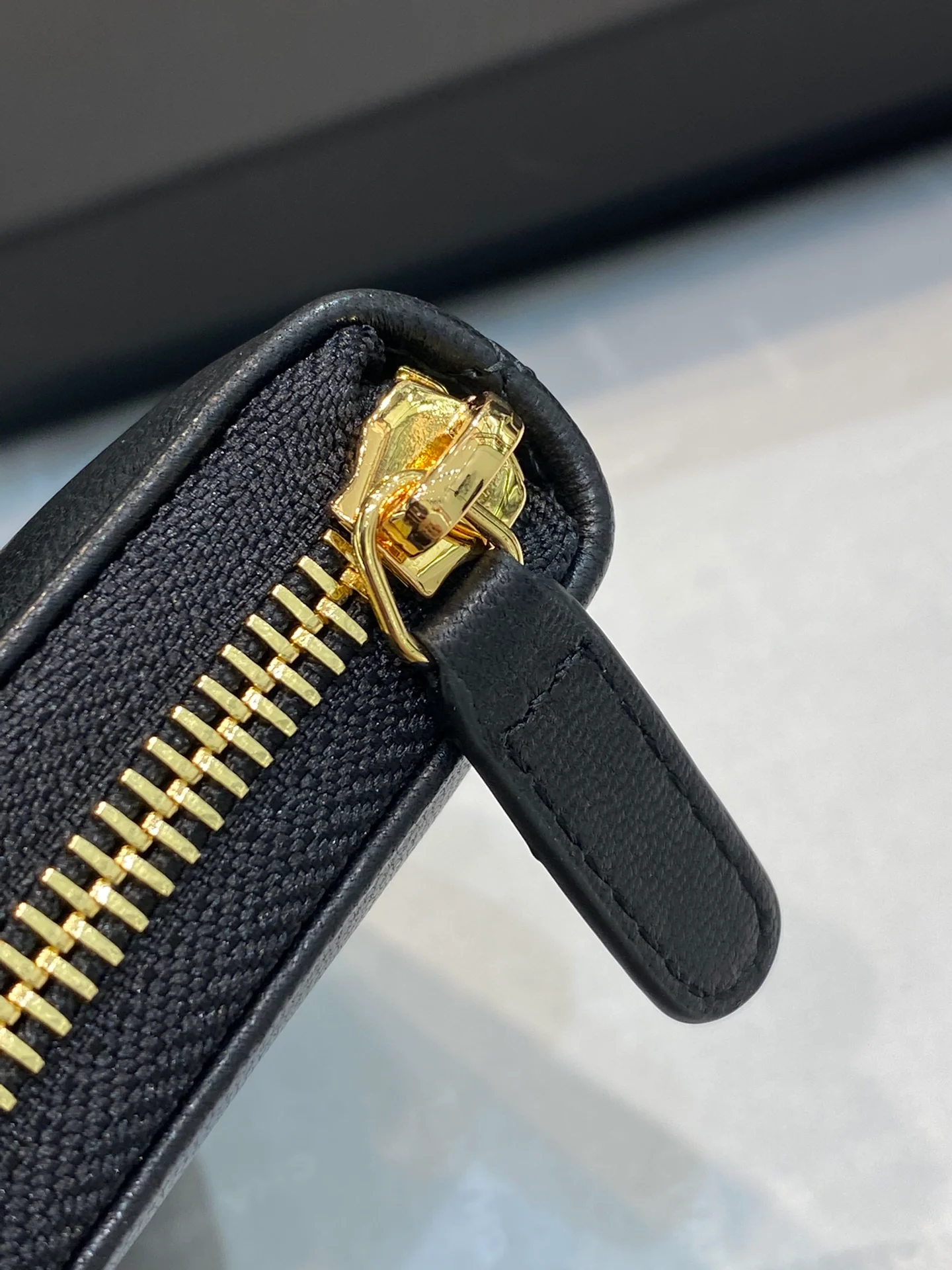 Chanel-19系列 大菱格拉链卡包钱包