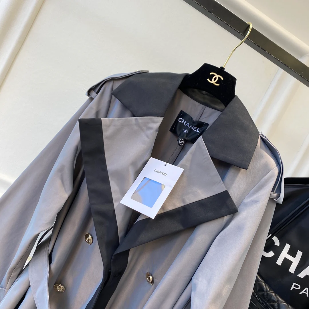 Тренч Chanel с отворотом