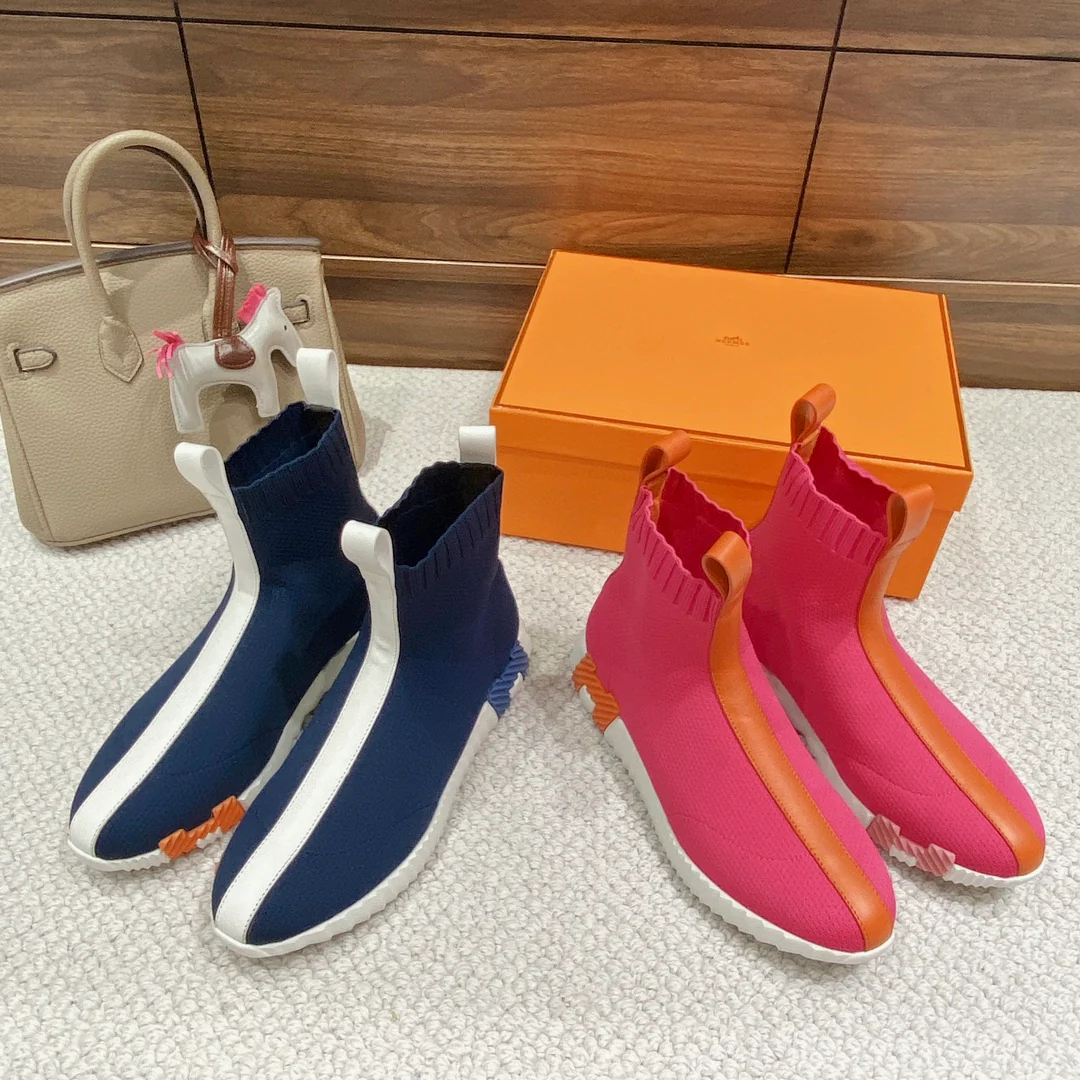 Новинка весны 2022 года от Hermes - Ботинки-носки