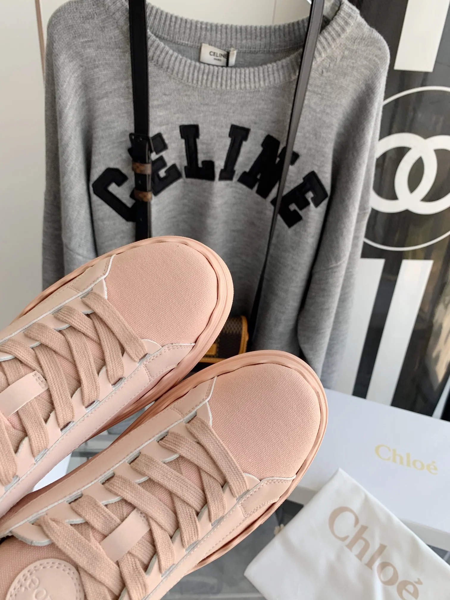 Кроссовки на платформе Chloe - повседневная обувь