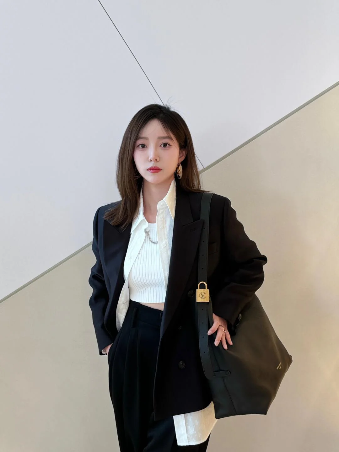 LV-m25352-low-key-hobo-pm сумка-черная