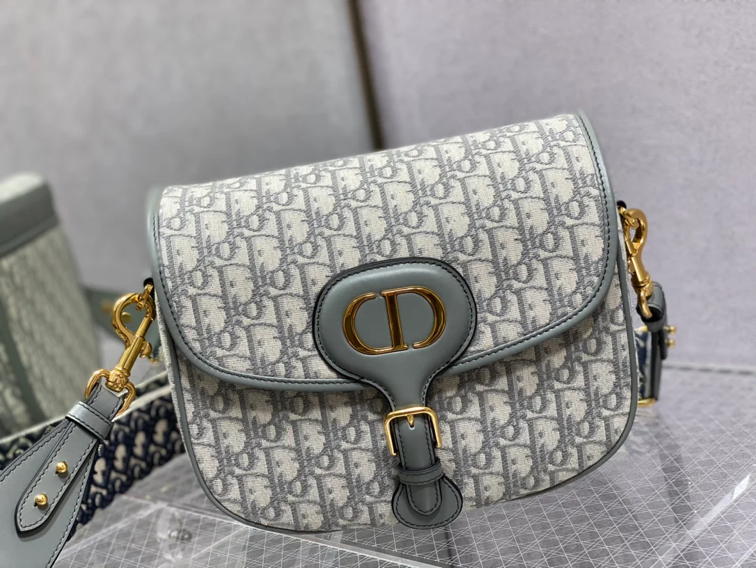 Dior Bobby Large 27cm Grey Monogram