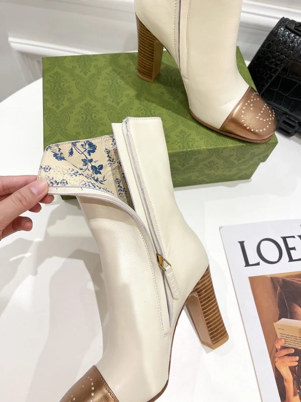 Gucci - Новинка сезона осень/зима 2022 - Ботинки до середины икры