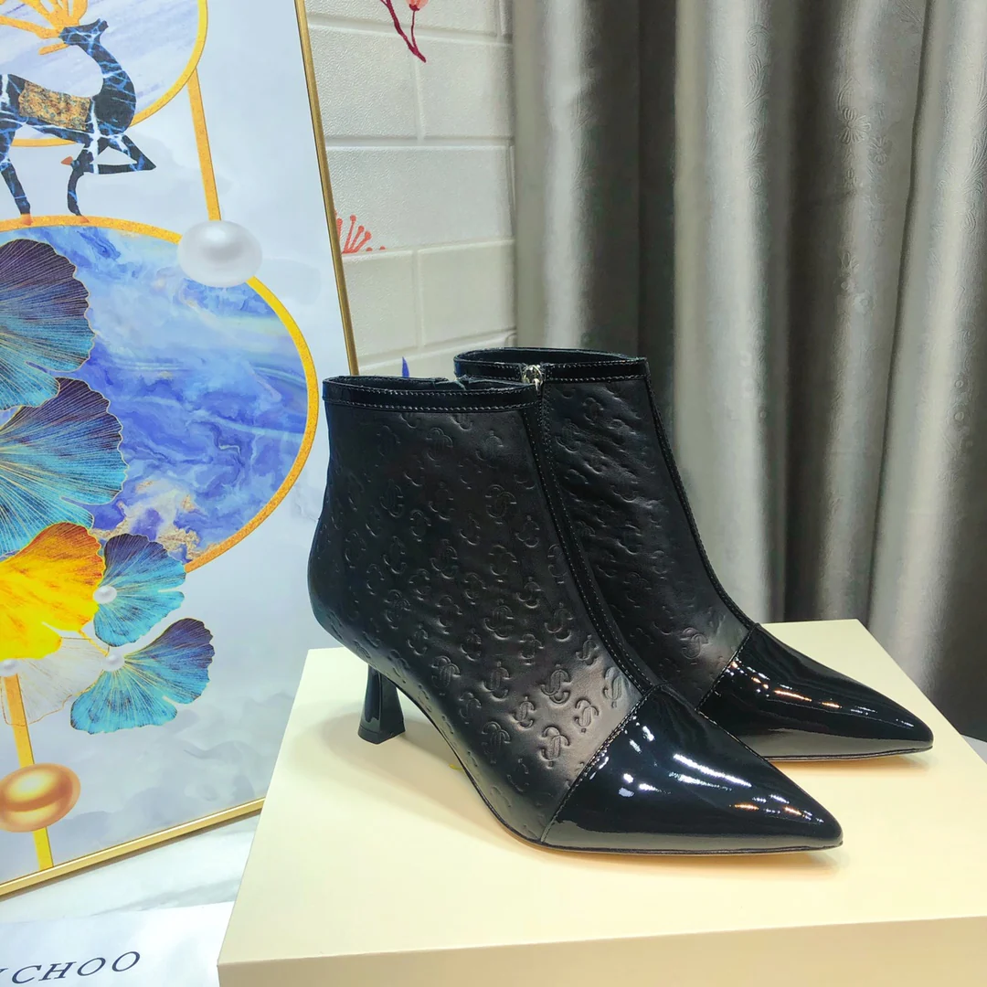 Ботильоны на низком каблуке Jimmy