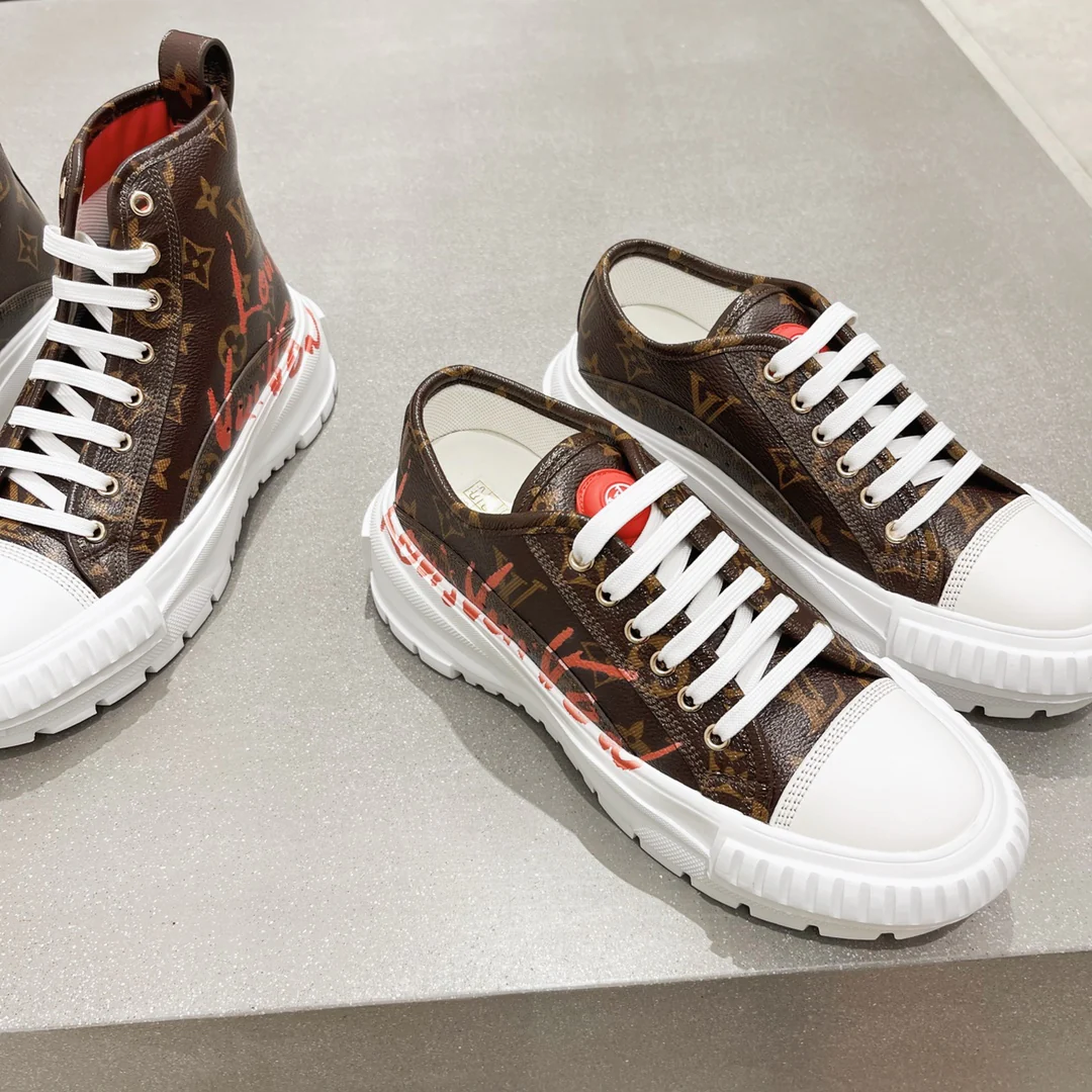 Обувь LV - LV Squad - классический кожаный стиль