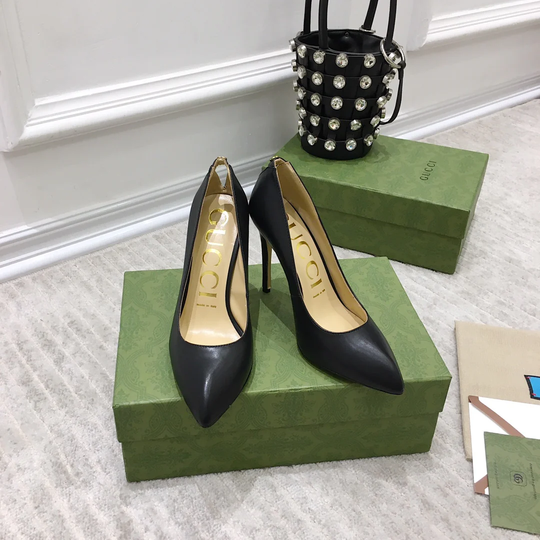 Туфли на высоком каблуке Gucci