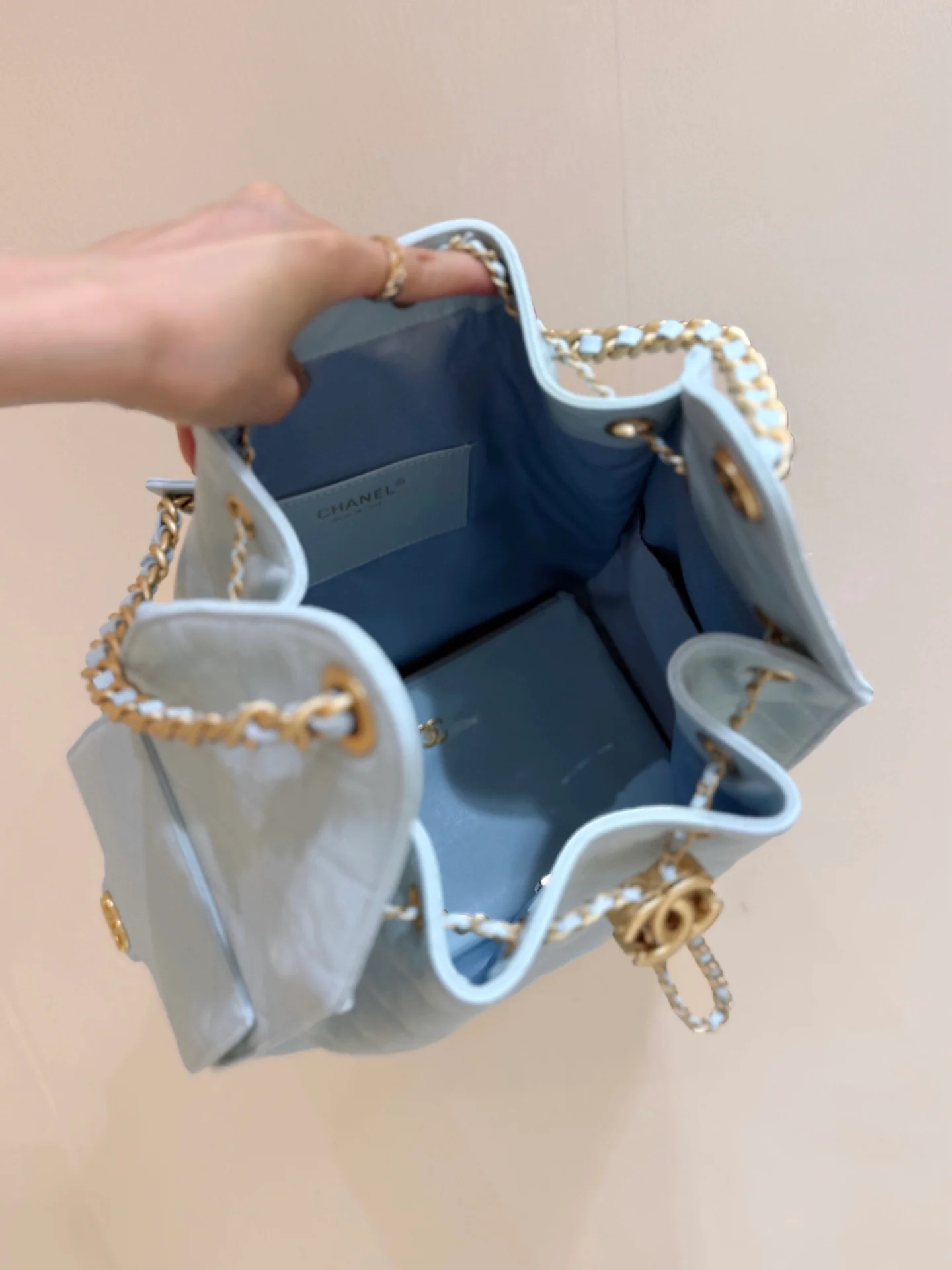 Сумка Chanel 25s 25bag Large - синяя